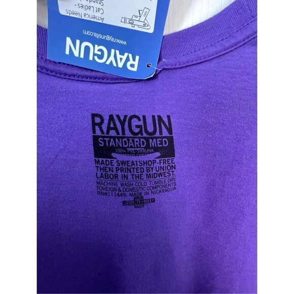 NWT Raygun Funny Graphic Tee - Picture 2 of 3